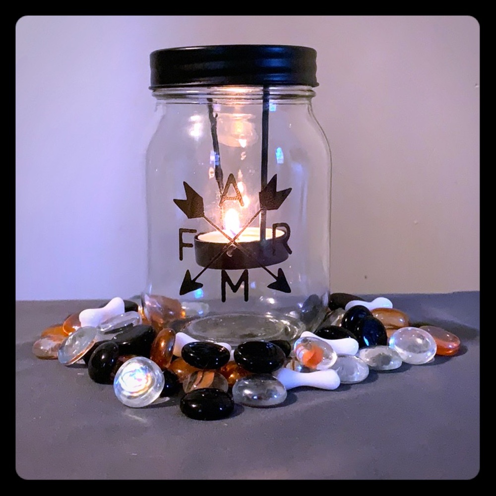 *Host Pick* Mason Jar Candle Holder